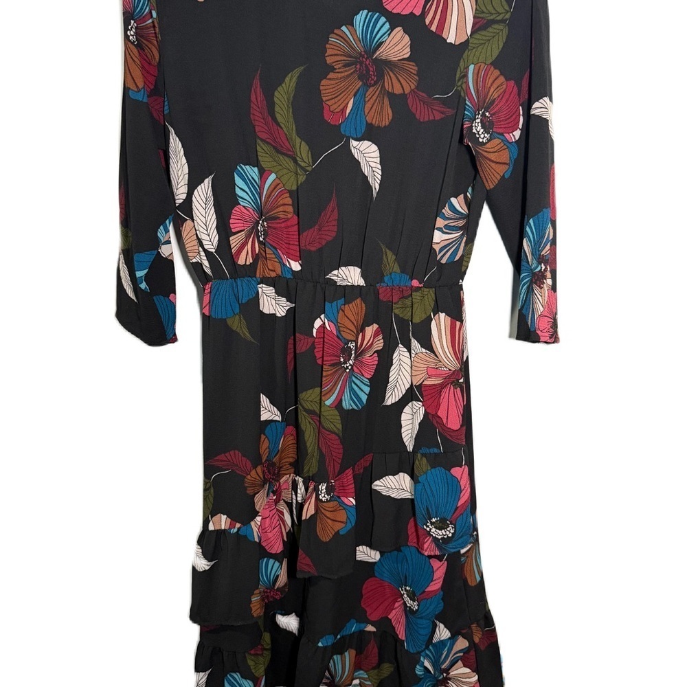 Penelope Floral Black Dress L